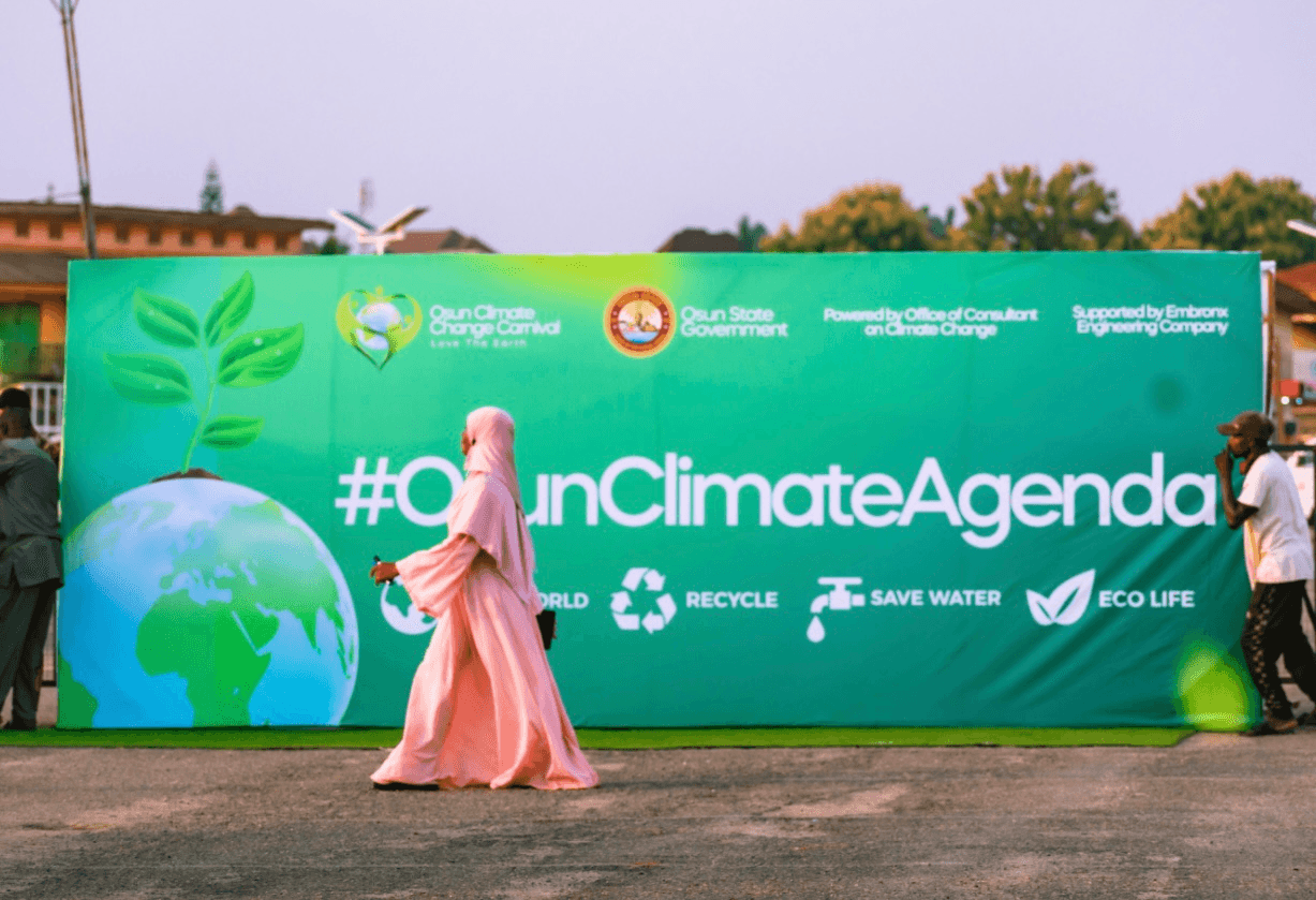 Osun State Climate Action Plan — Osun State climate initiative photograph showing the project in action